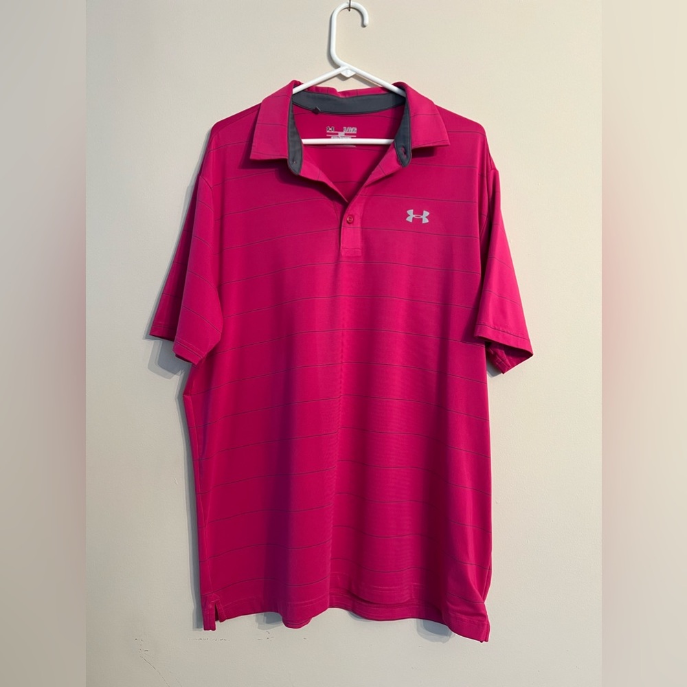 Under Armor XL loose fit golf polo for men
